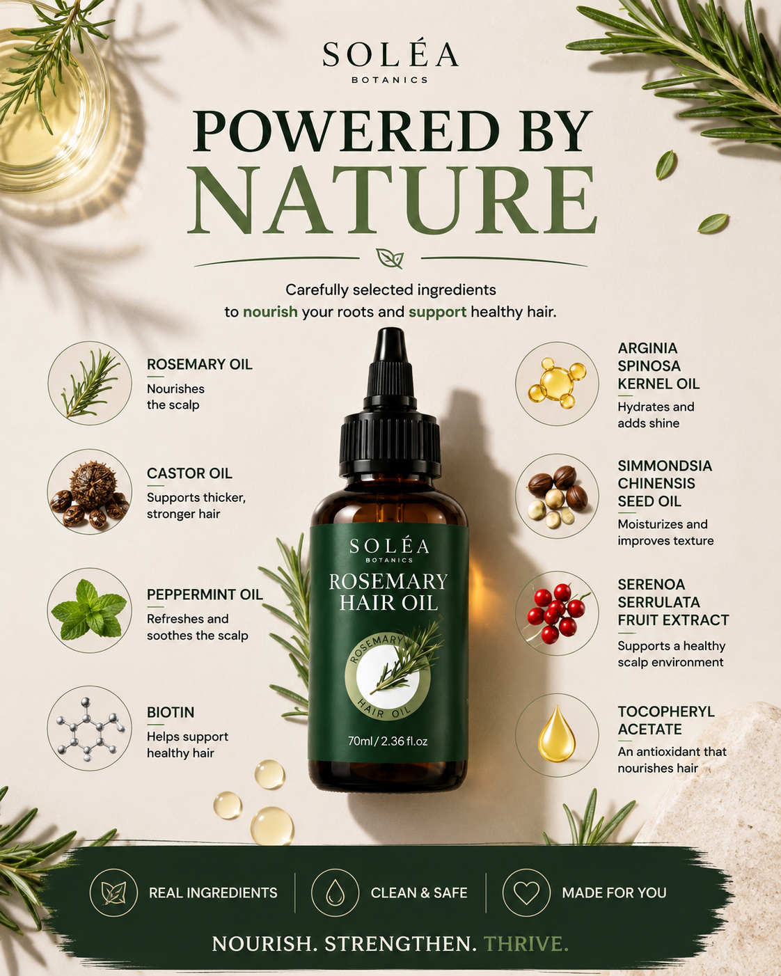 Rosemary Hair Oil